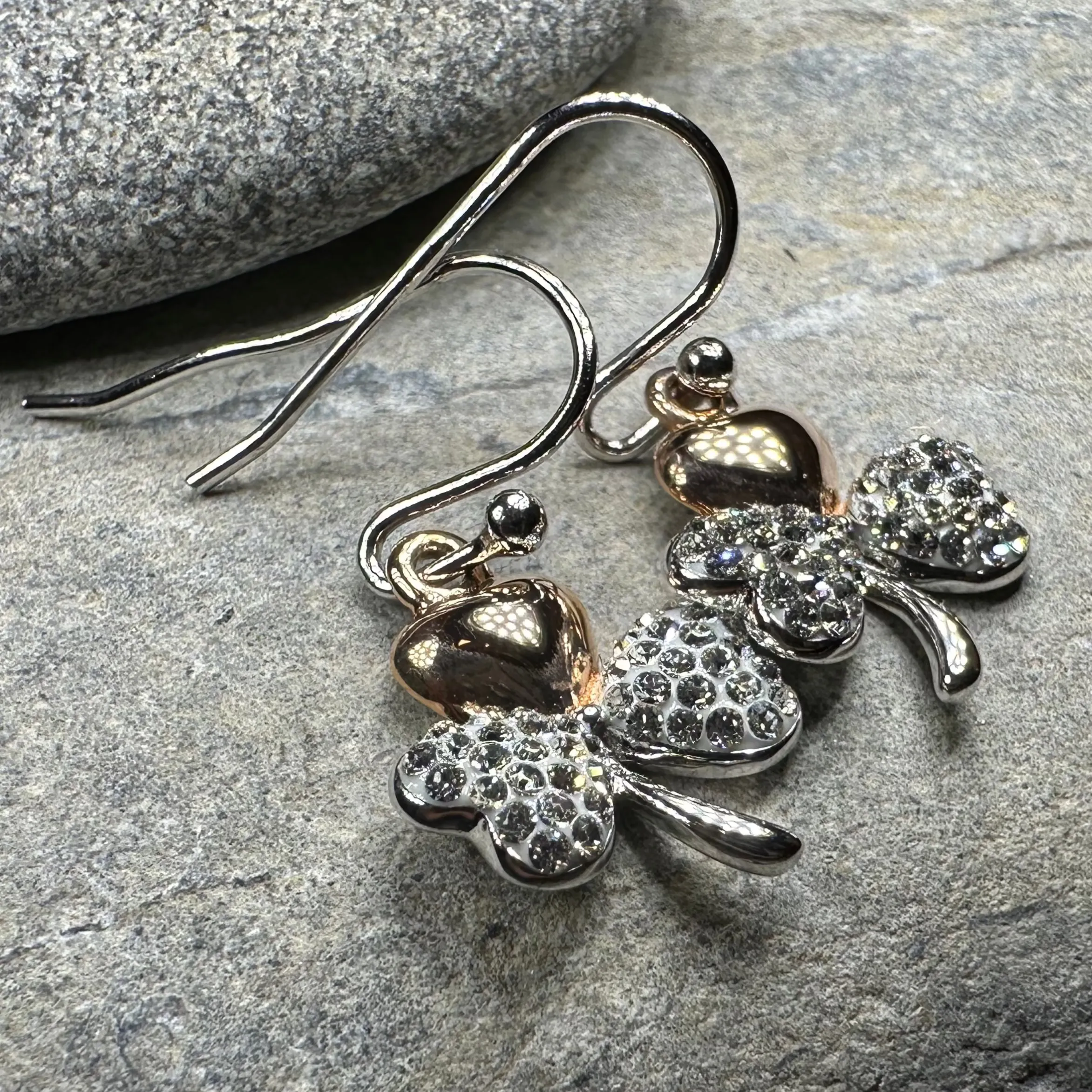 Elegant Shamrock Earrings
