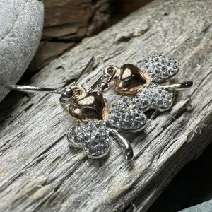 Elegant Shamrock Earrings