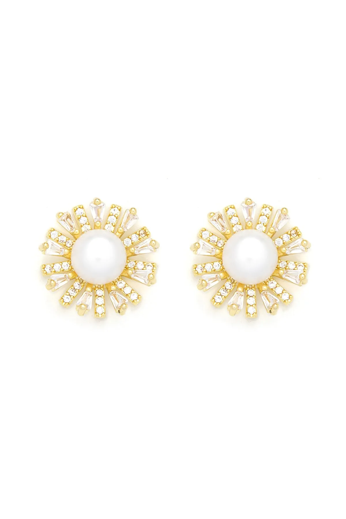 Elora Faux Pearl Earrings