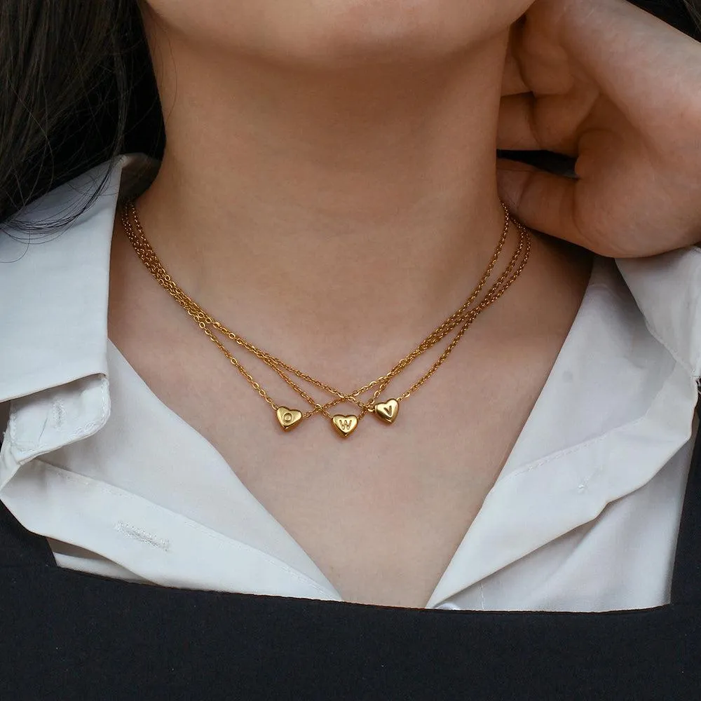 Elysian Love Heart-Shaped Pendant Necklace