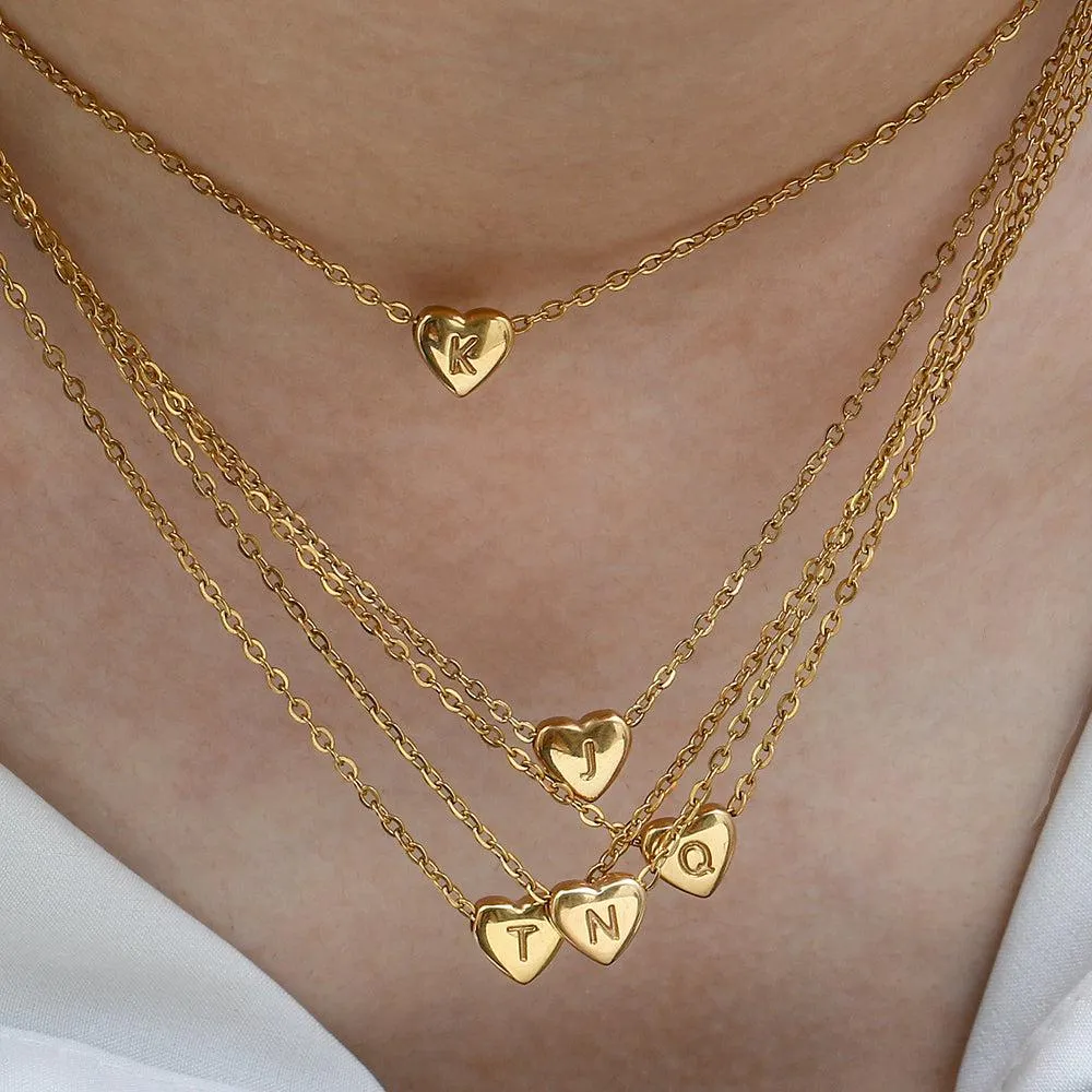Elysian Love Heart-Shaped Pendant Necklace