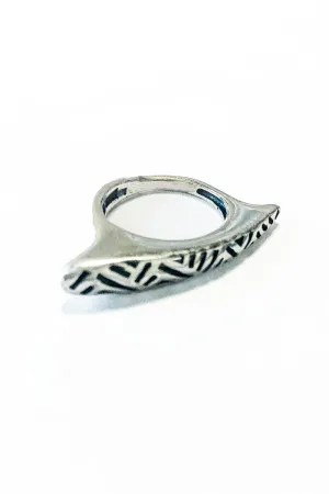 Engraved Free Spirit Ring – 925 Egyptian sterling Silver