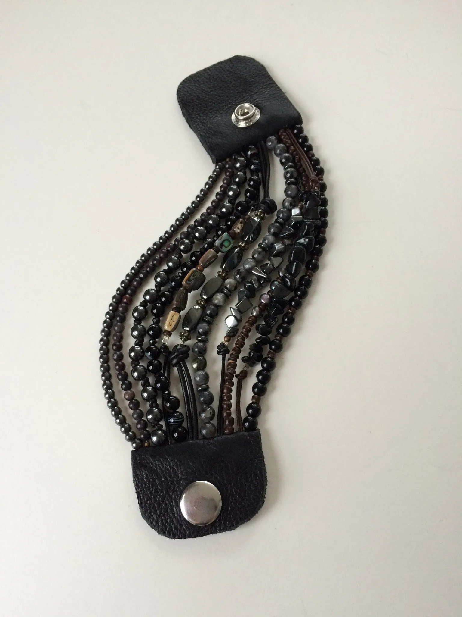 Erica Bracelet in Black Gemstones