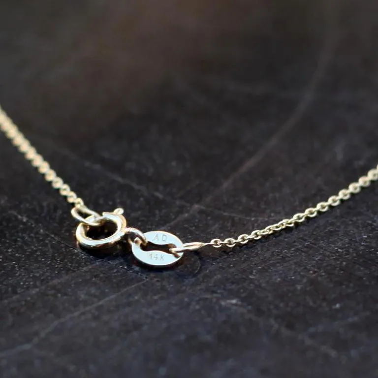 Eros Diamond   14K Gold Pendant Necklace