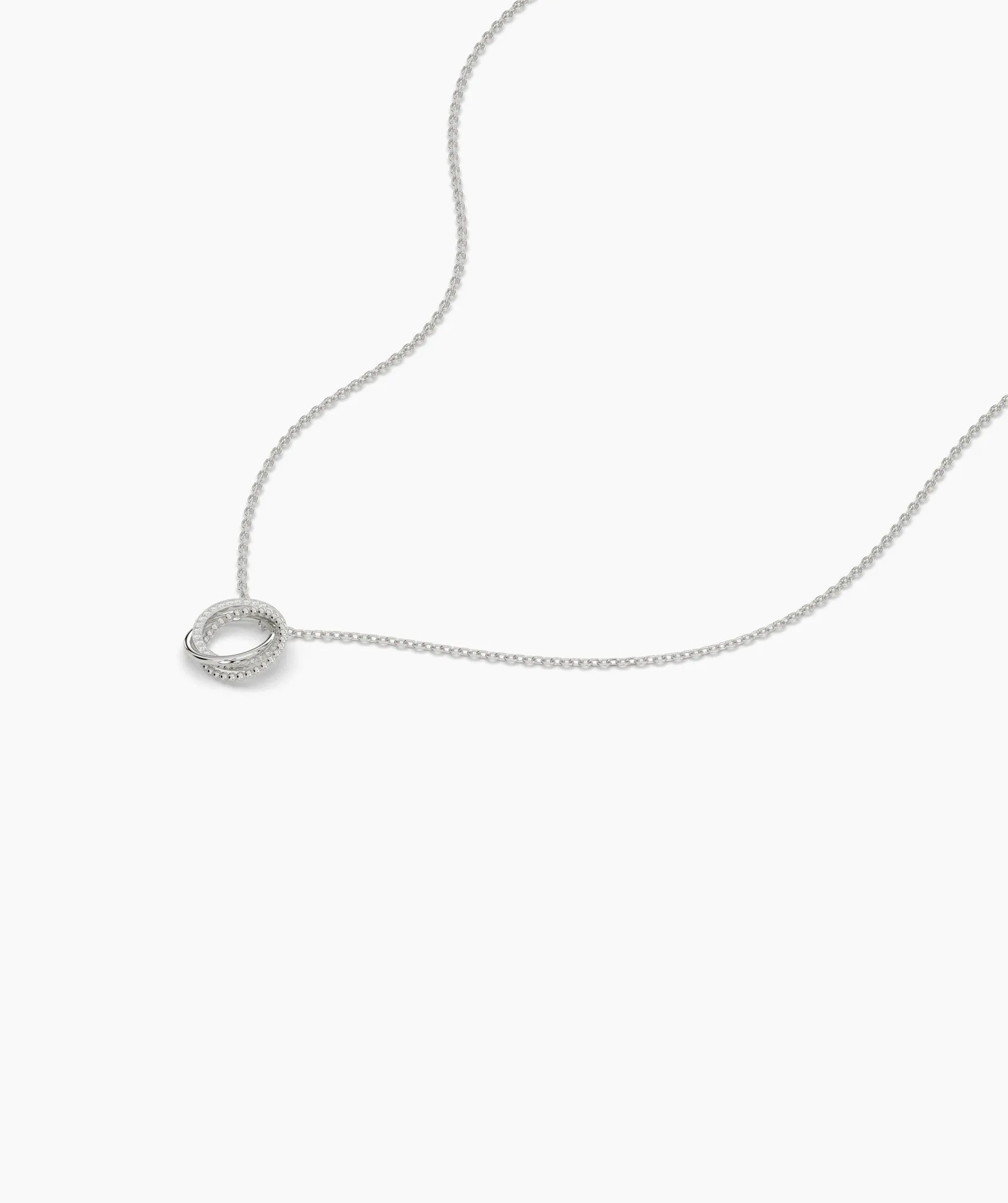 Eternal Circles Diamond Necklace