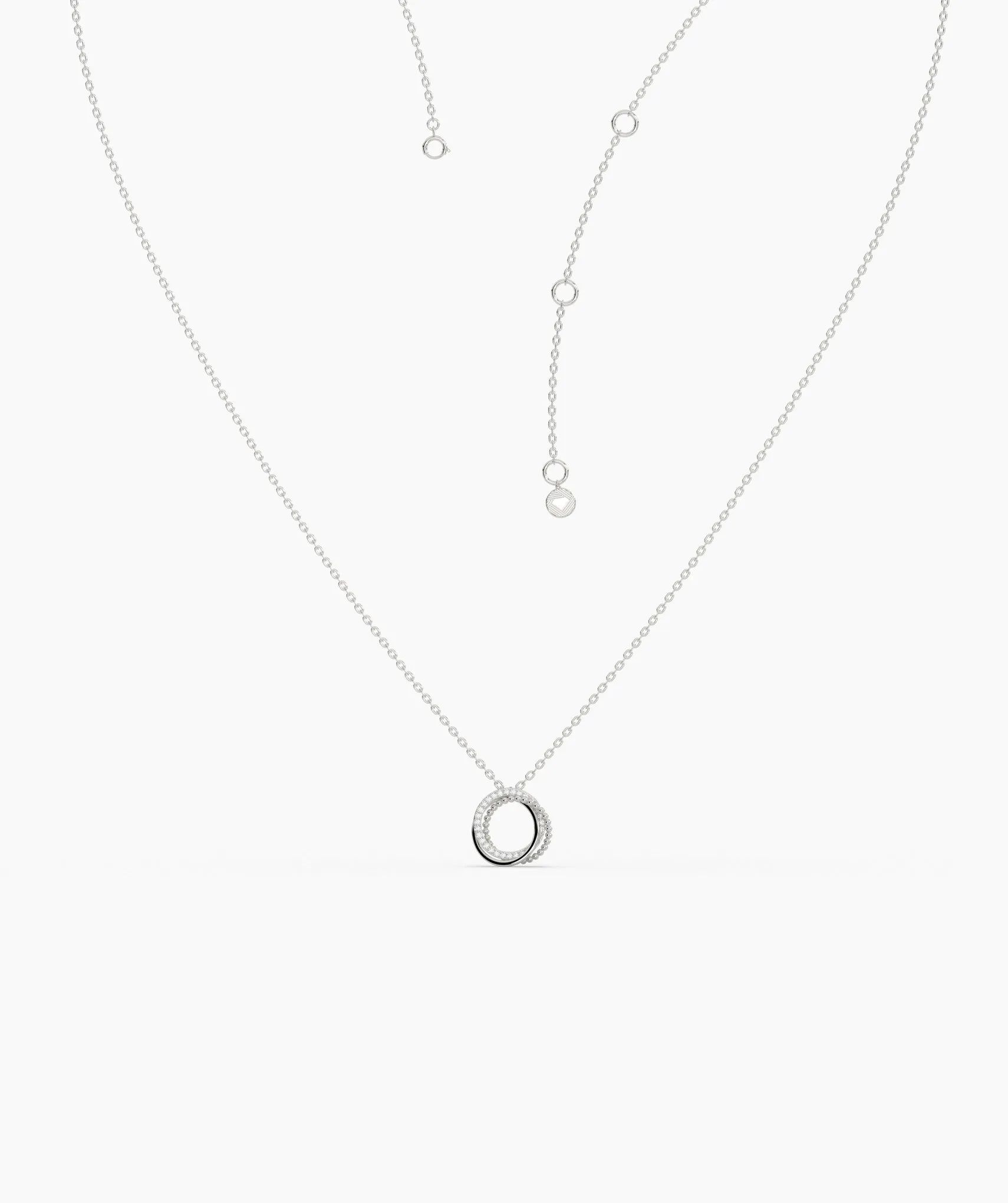 Eternal Circles Diamond Necklace