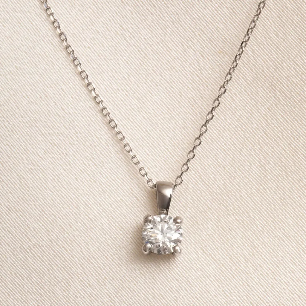 Eve - Lab Grown Diamond Necklace 0.50ct | 18ct Gold