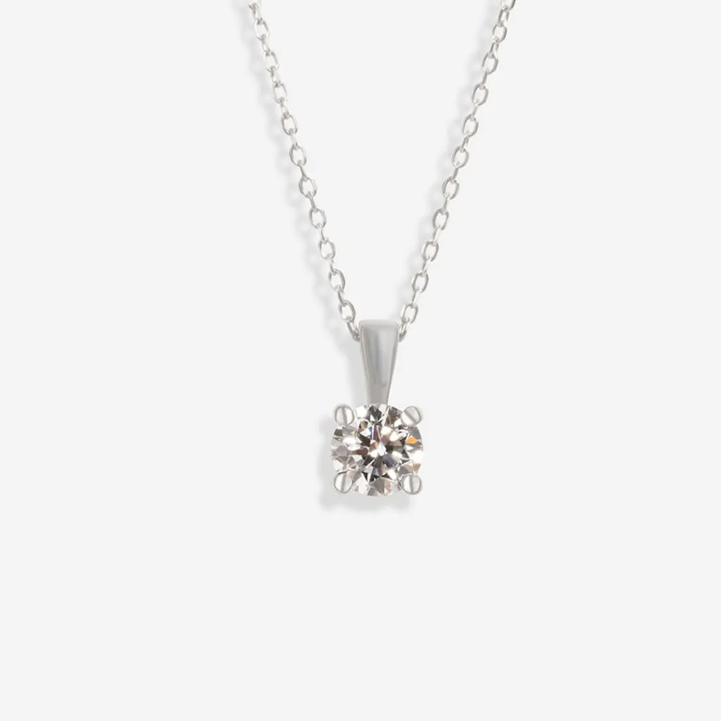 Eve - Lab Grown Diamond Necklace 0.50ct | 18ct Gold