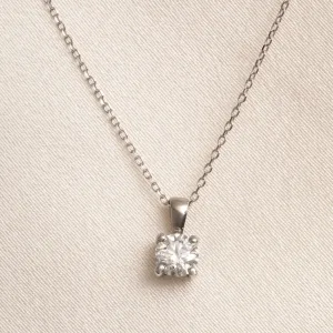 Eve - Lab Grown Diamond Necklace 0.50ct | 18ct Gold