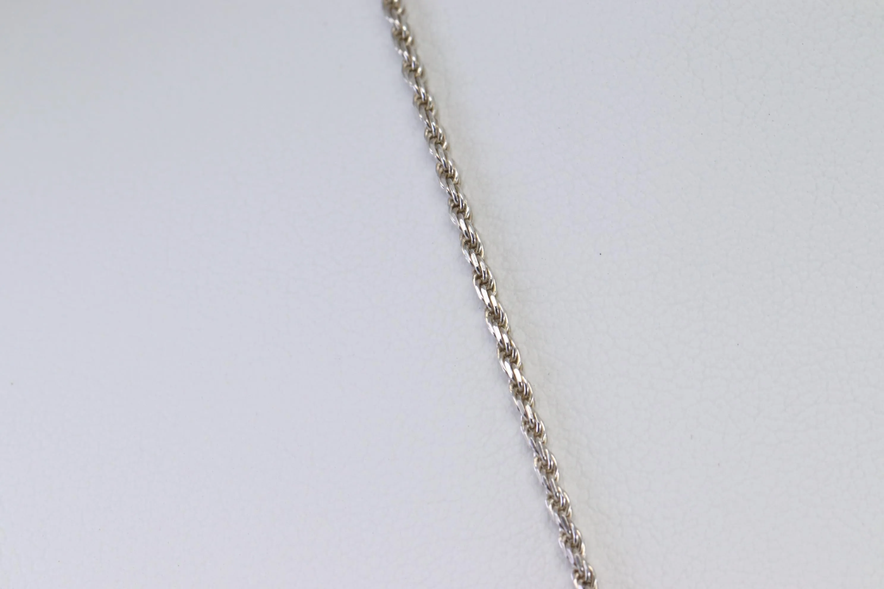 Fine Frolicking Sterling Silver Double Dolphin 23" Necklace