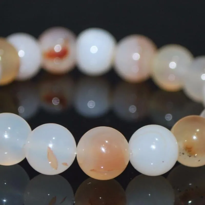 Genuine Natural Agate Gemstone Men's / Women Bracelets