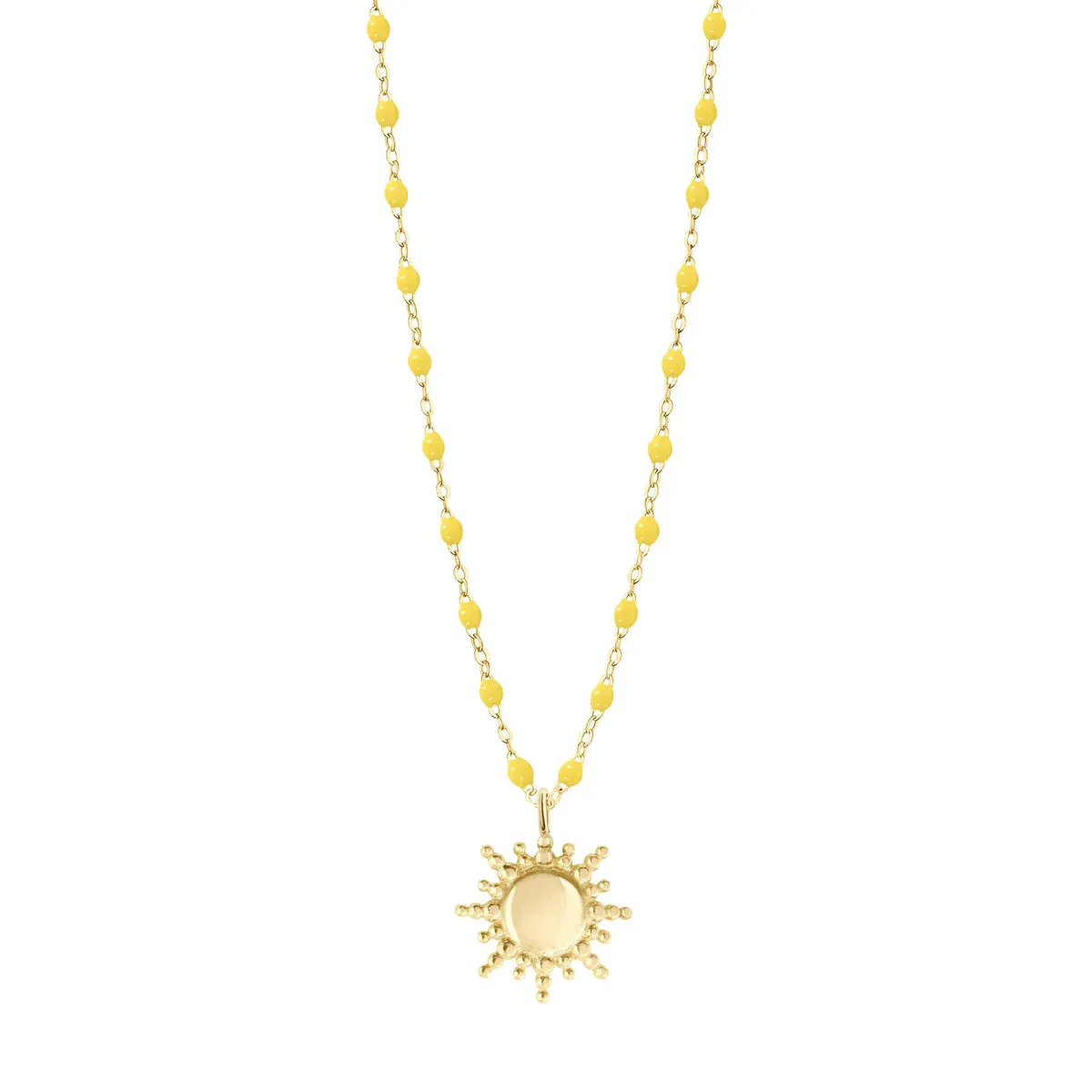 Gigi Clozeau 18K Sun Necklace