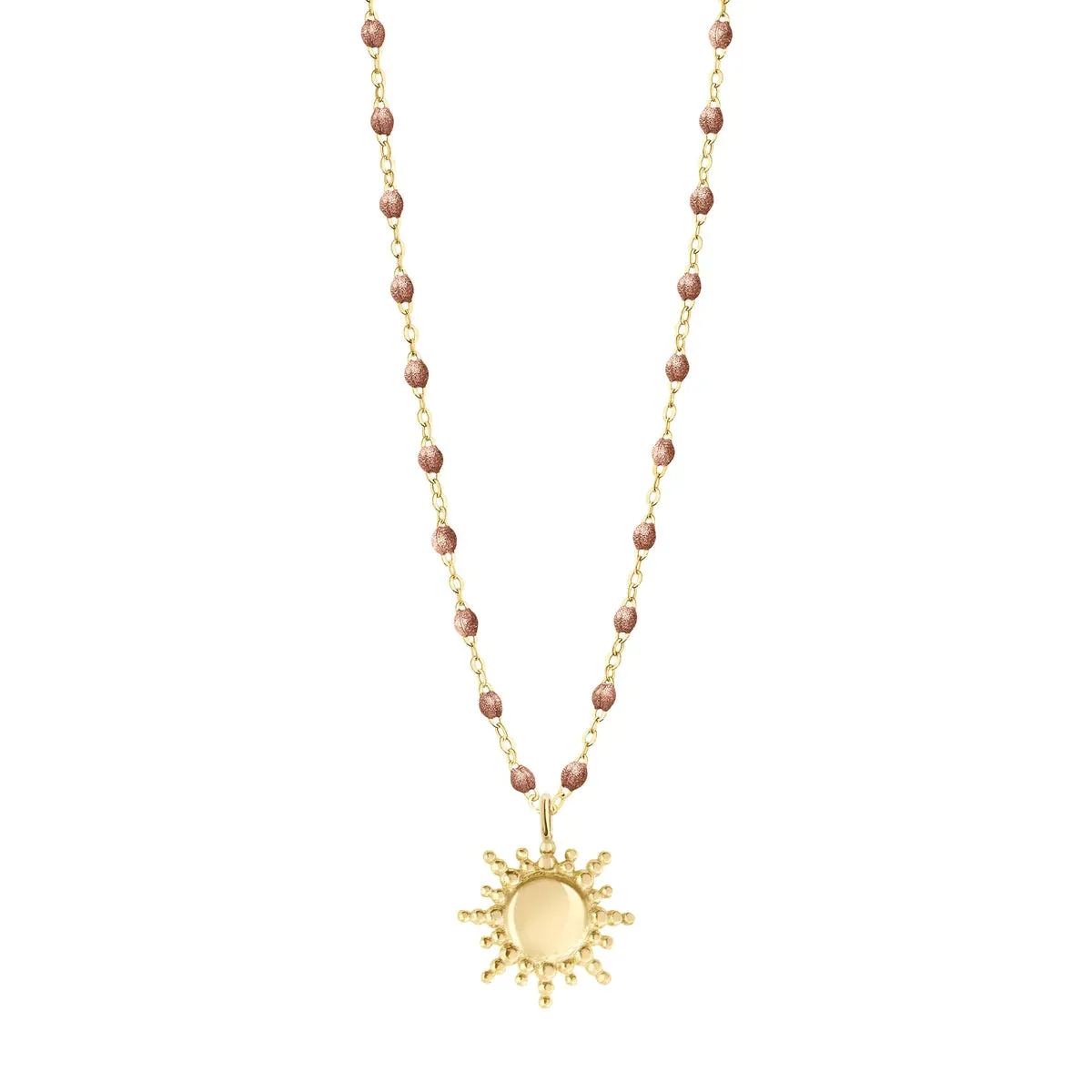 Gigi Clozeau 18K Sun Necklace