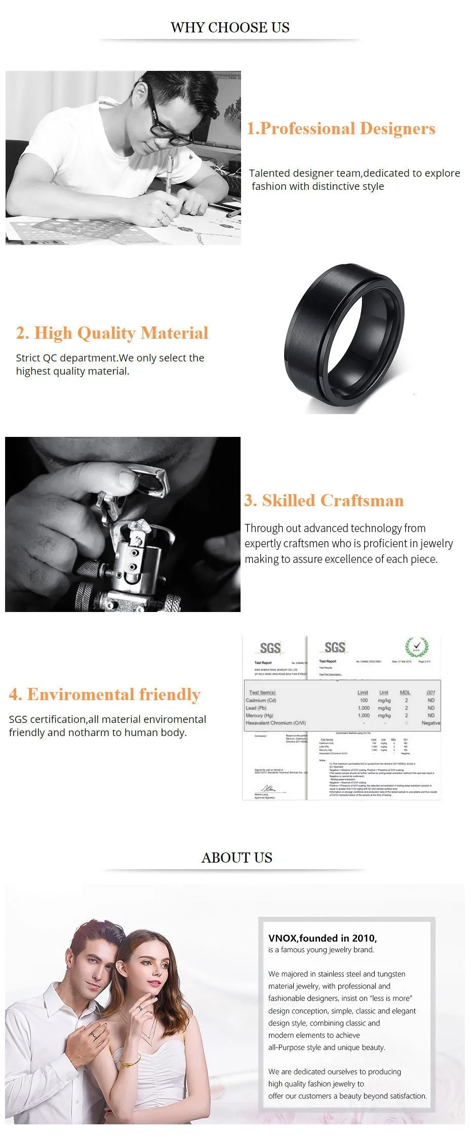 Gold Color Wedding Bands Women Men Stainless Steel Engagement Couple Anniversary Rings