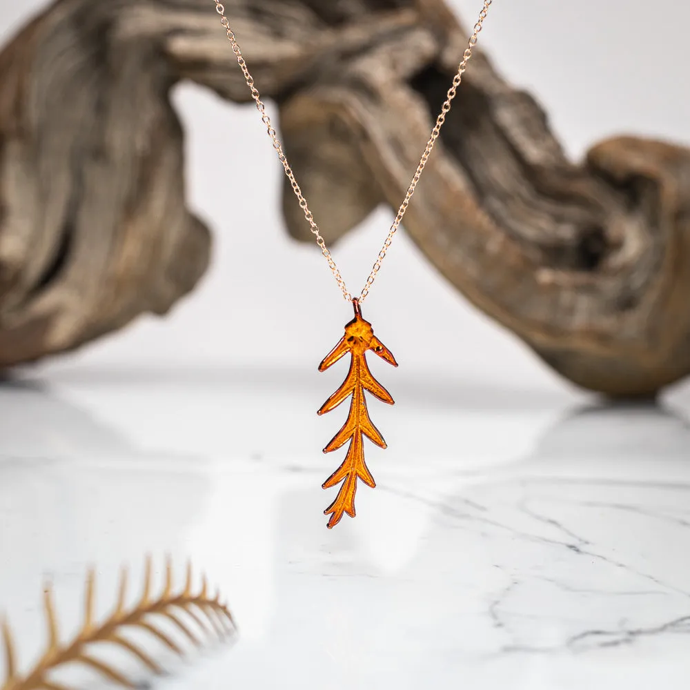 Grevillea Leaf - Copper Pendant