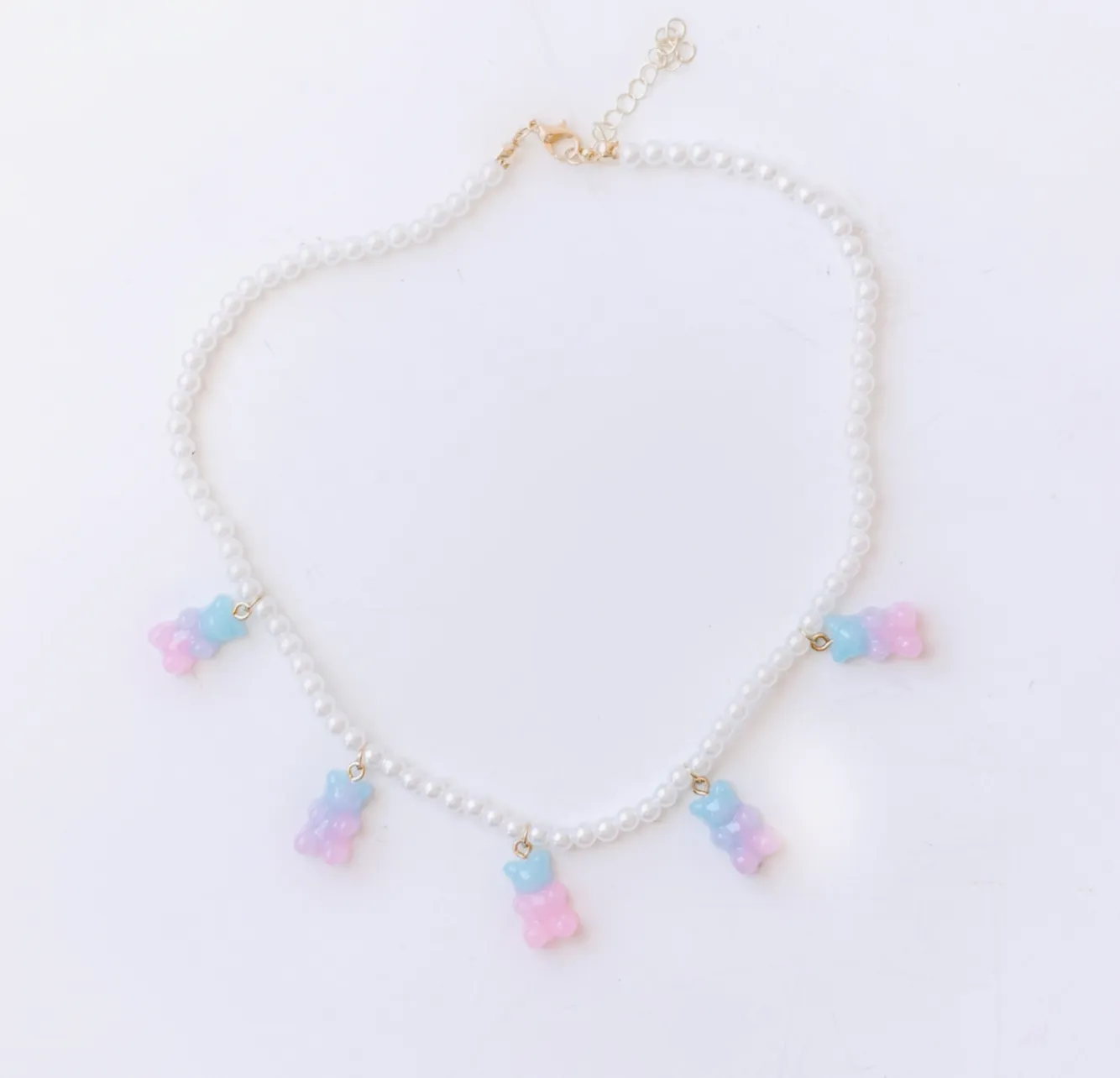 Gummy Bear Pearl Necklace