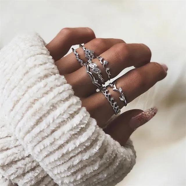 Handmade Geometry Finger Ring