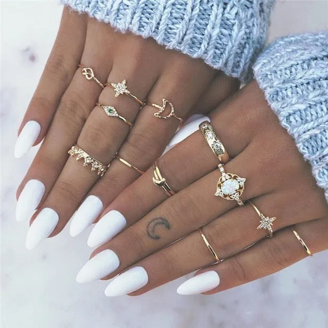 Handmade Geometry Finger Ring