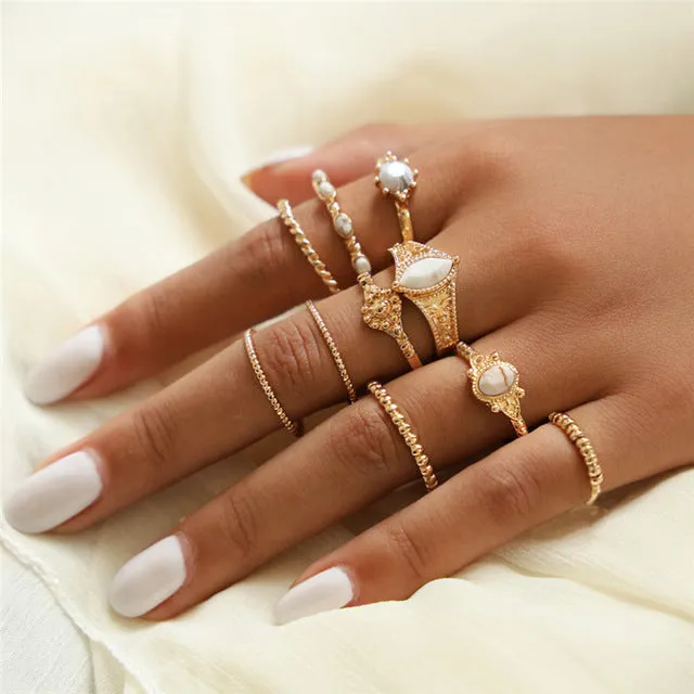 Handmade Geometry Finger Ring
