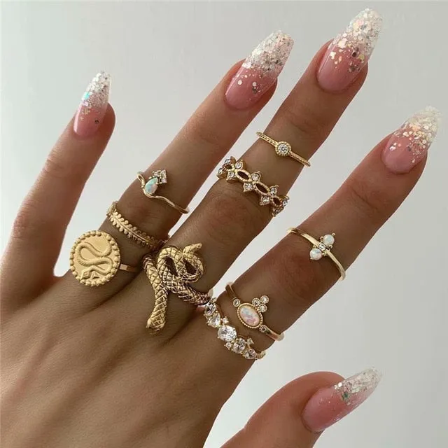 Handmade Geometry Finger Ring