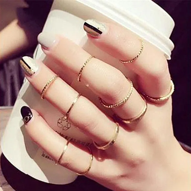 Handmade Geometry Finger Ring