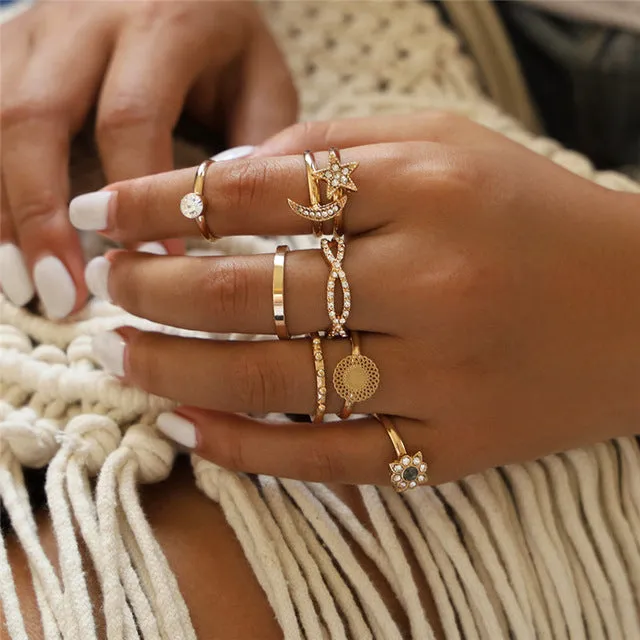 Handmade Geometry Finger Ring