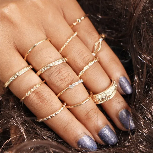 Handmade Geometry Finger Ring