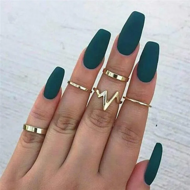 Handmade Geometry Finger Ring