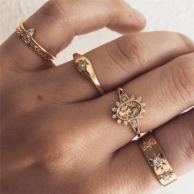 Handmade Geometry Finger Ring