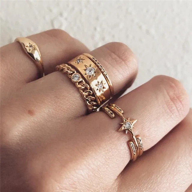 Handmade Geometry Finger Ring