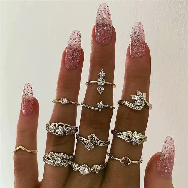 Handmade Geometry Finger Ring