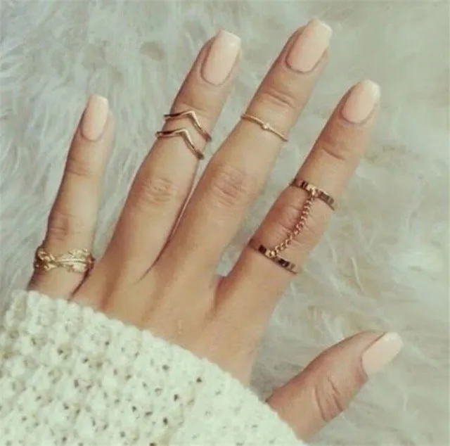 Handmade Geometry Finger Ring