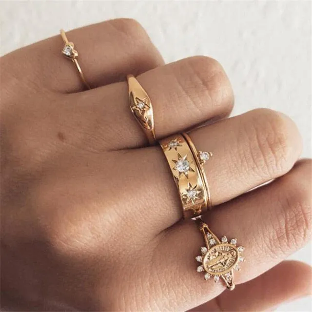 Handmade Geometry Finger Ring