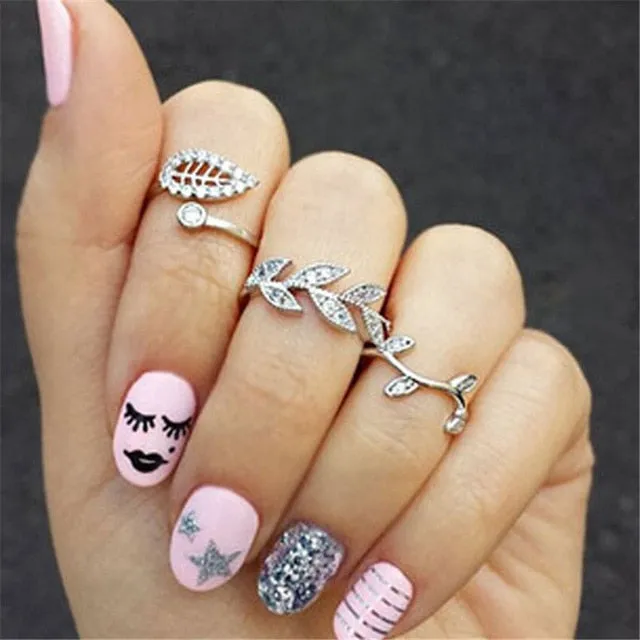 Handmade Geometry Finger Ring