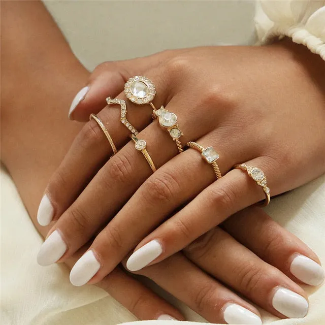 Handmade Geometry Finger Ring