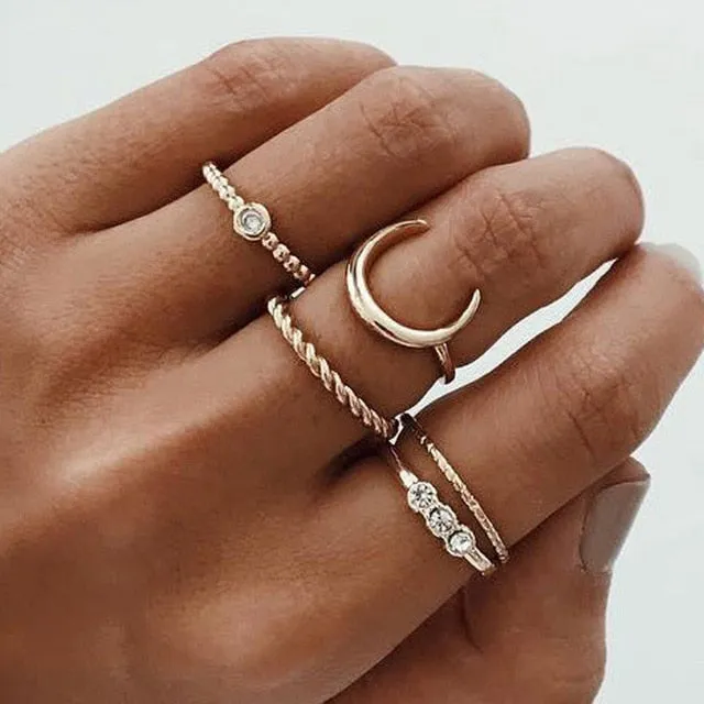 Handmade Geometry Finger Ring