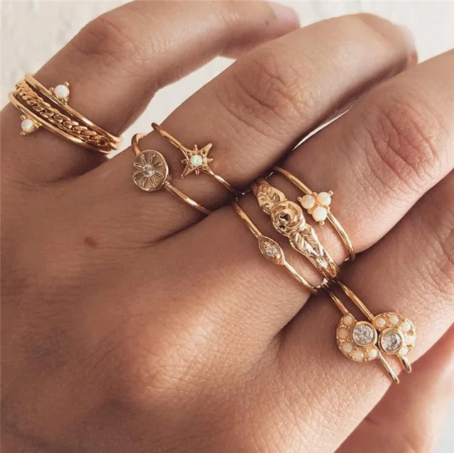 Handmade Geometry Finger Ring