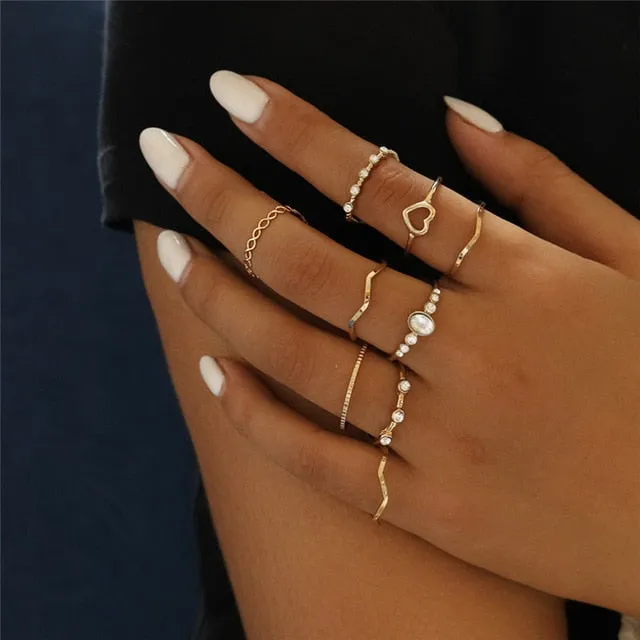 Handmade Geometry Finger Ring