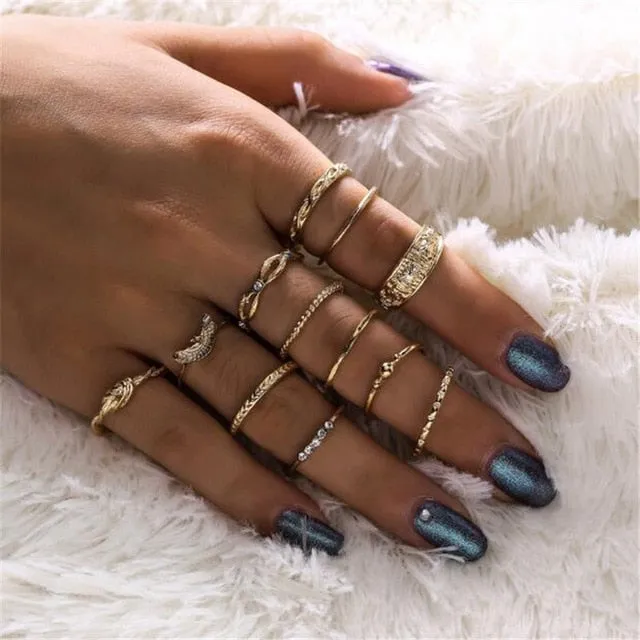 Handmade Geometry Finger Ring