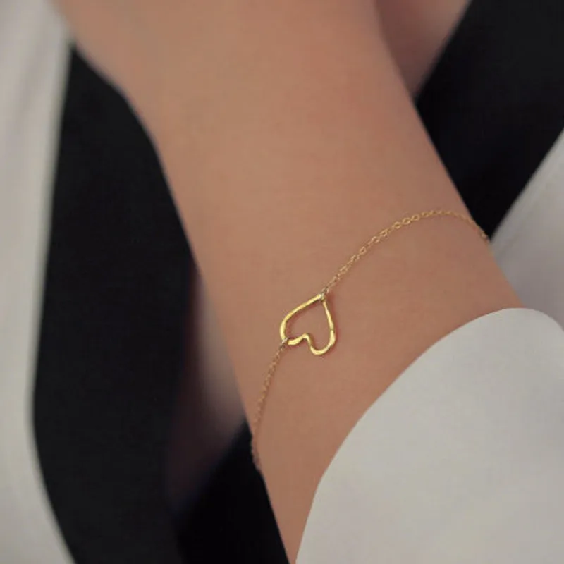 Heart Shaped Delicate Bracelet