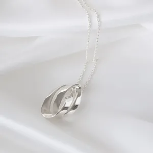 Helene Silver Pendant Necklace