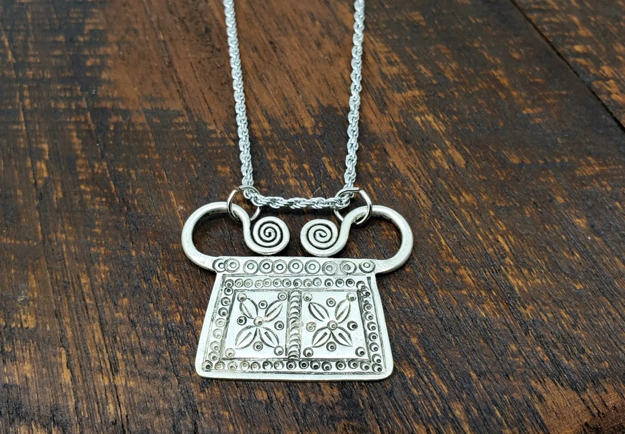 Hill Tribe Spirit Lock Necklace