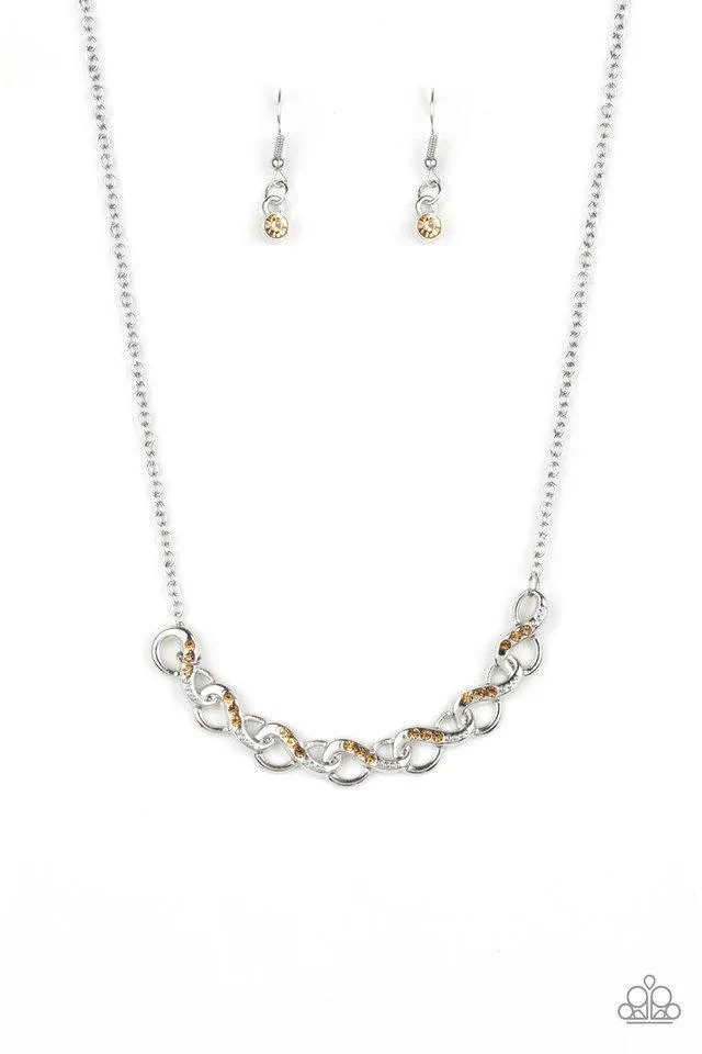 Infinite Elegance - Brown Necklace