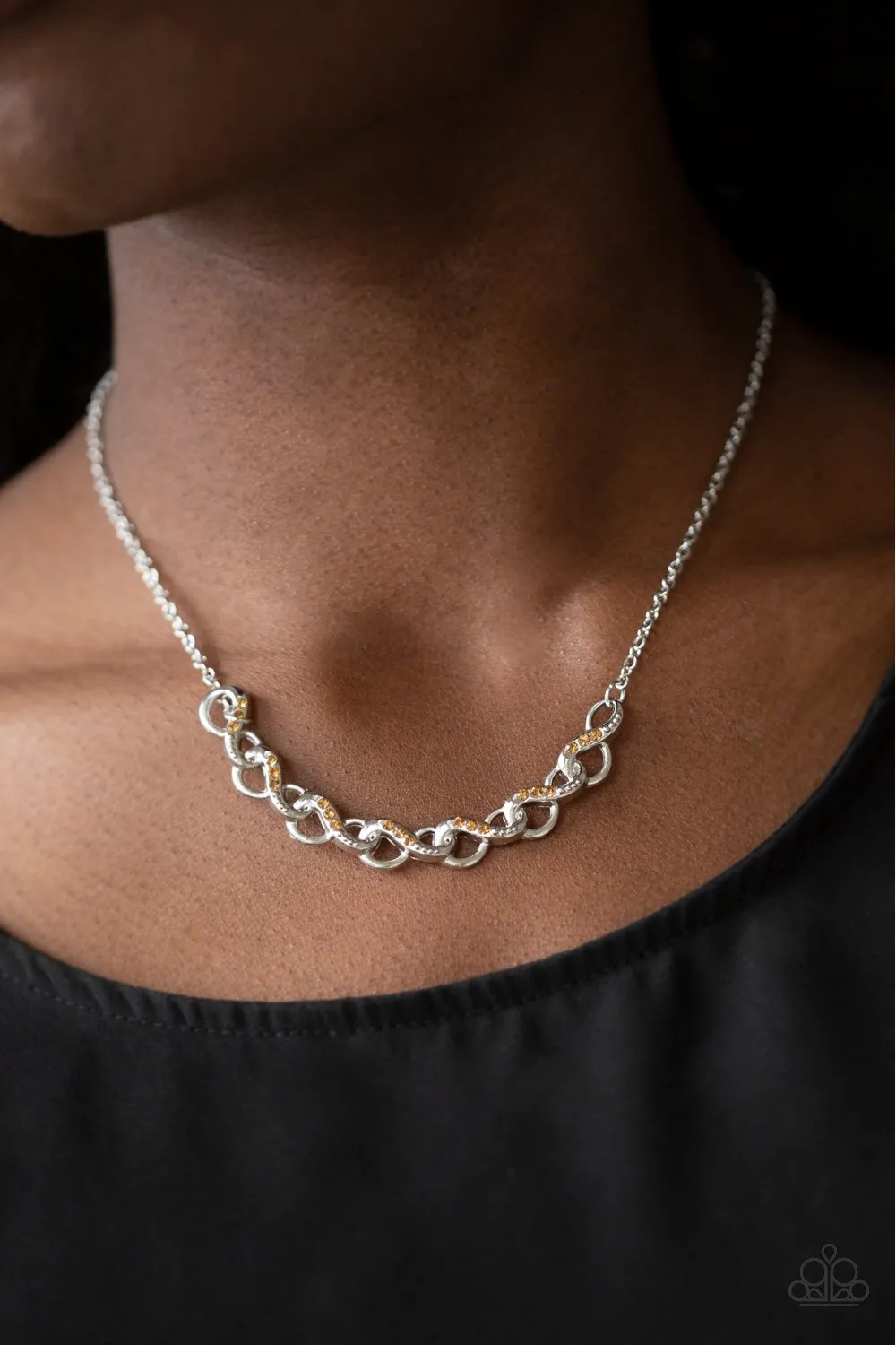 Infinite Elegance - Brown Necklace