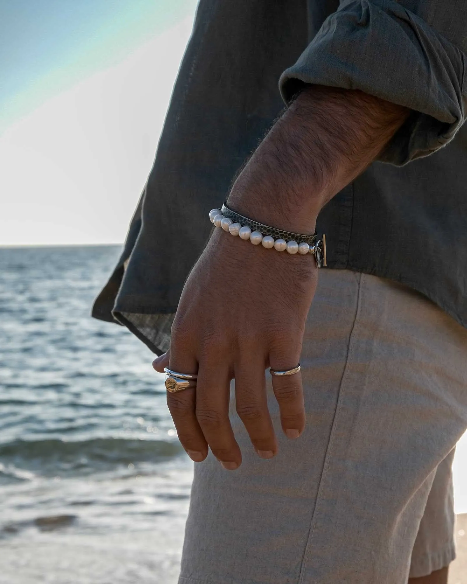Irregular Pearl Bracelet