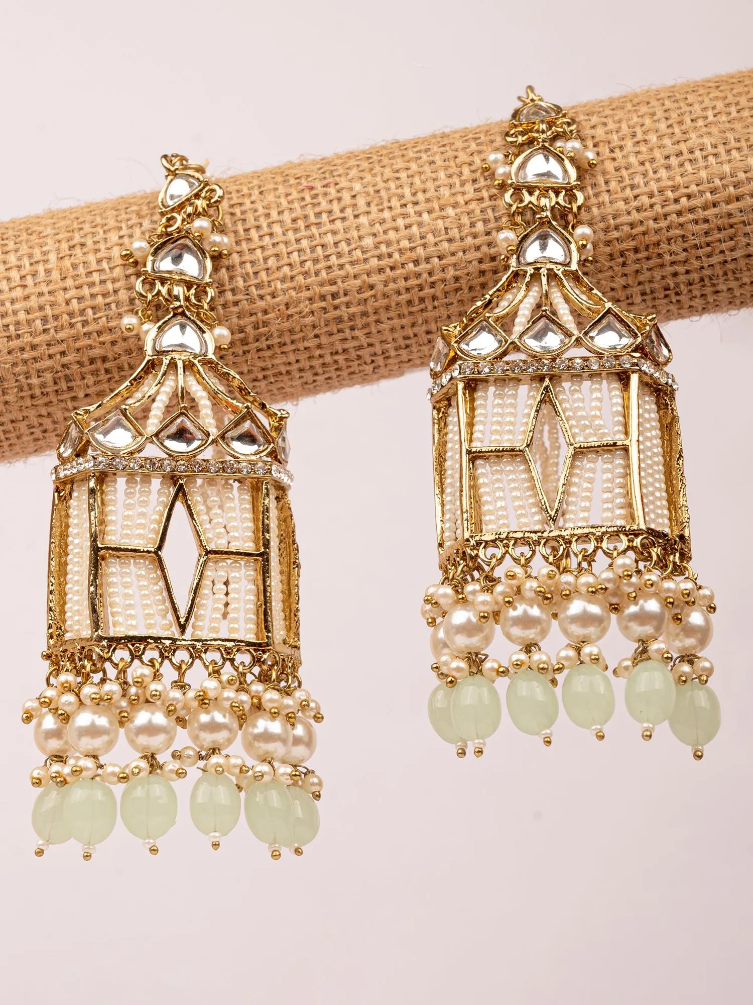 Jharokha Earrings- Stylish Long Party Wear Earrings for Women & Girls