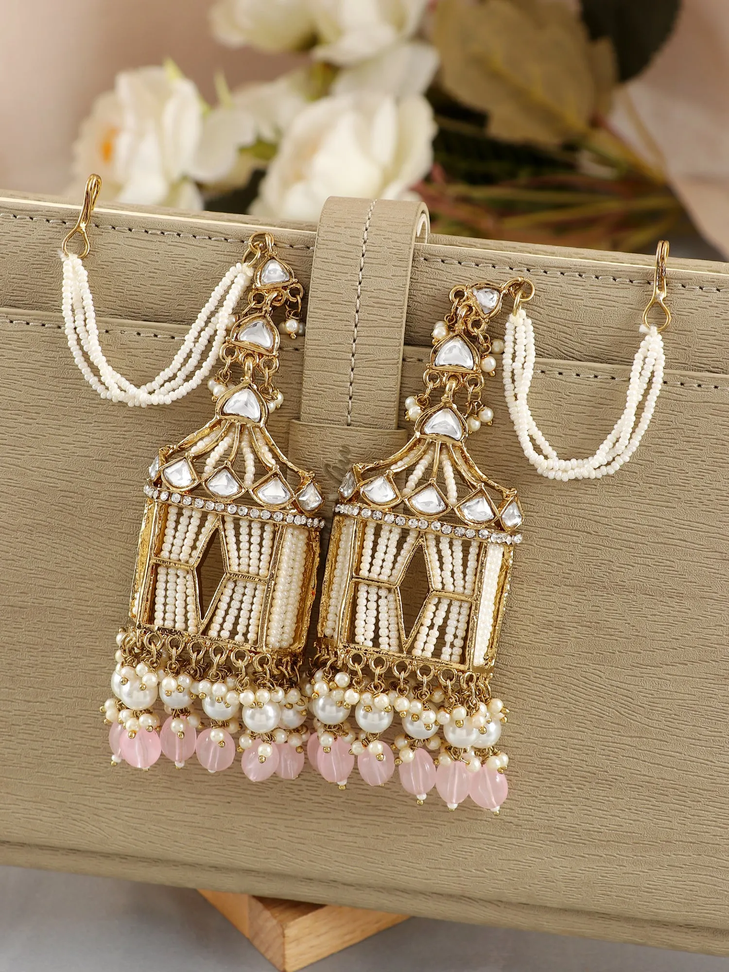 Jharokha Earrings- Stylish Long Party Wear Earrings for Women & Girls