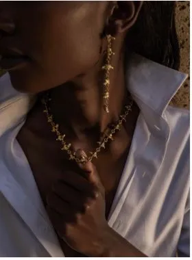 JIAMINI Kathiani Link Necklace in modern timeless design