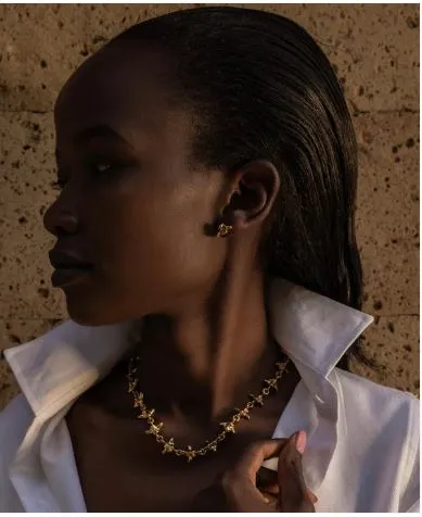 JIAMINI Kathiani Link Necklace in modern timeless design