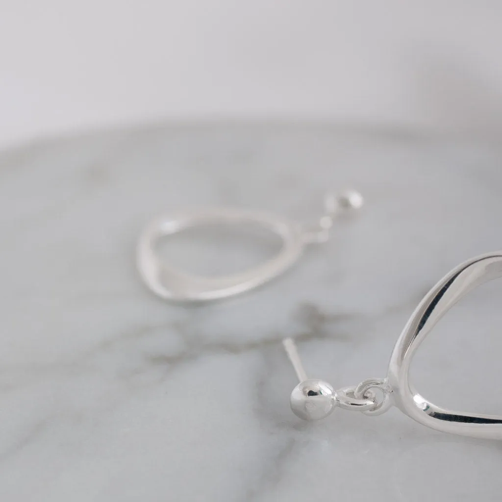 Josie Triangle Drop Earrings